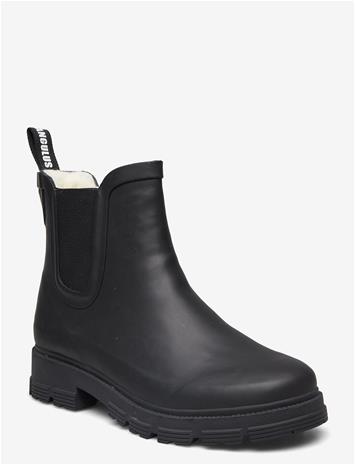 ANGULUS Rain Boots - Low With Elastic - Black - 41
