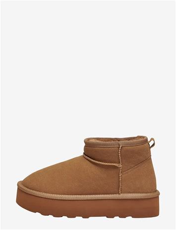 ONLY Onlfelicia Teddy Platform Boot Noos - BROWNIE - 41