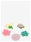 CROCS Beaded Flowers 5 Pack - WHITE - One Size – kuva 2