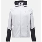 Peak Performance M Rider Essentials Midlayer Zip Hood Antarctica/Motion Grey - XL