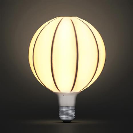 Koristelamppu silk pyöreä LED E27, 125 mm