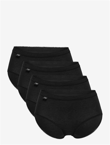 SLOGGI Sloggi Basic+ Midi 4P - BLACK - 42