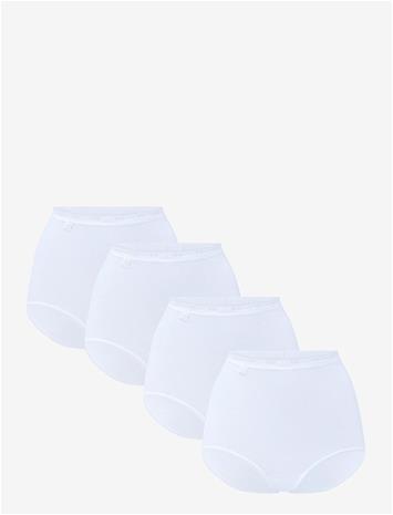 SLOGGI Sloggi Basic+ Maxi 4P - WHITE - 38