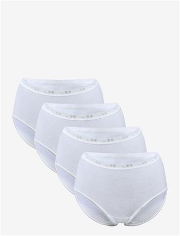 SLOGGI Sloggi Basic+ Midi 4P - WHITE - 44
