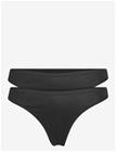 SCHIESSER 2Pack String - 95/5 - BLACK - XL