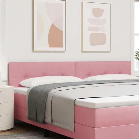 vidaXL LED-pääty LED -nauhavalot päätyllä Pinkki 200 cm Polyesteri