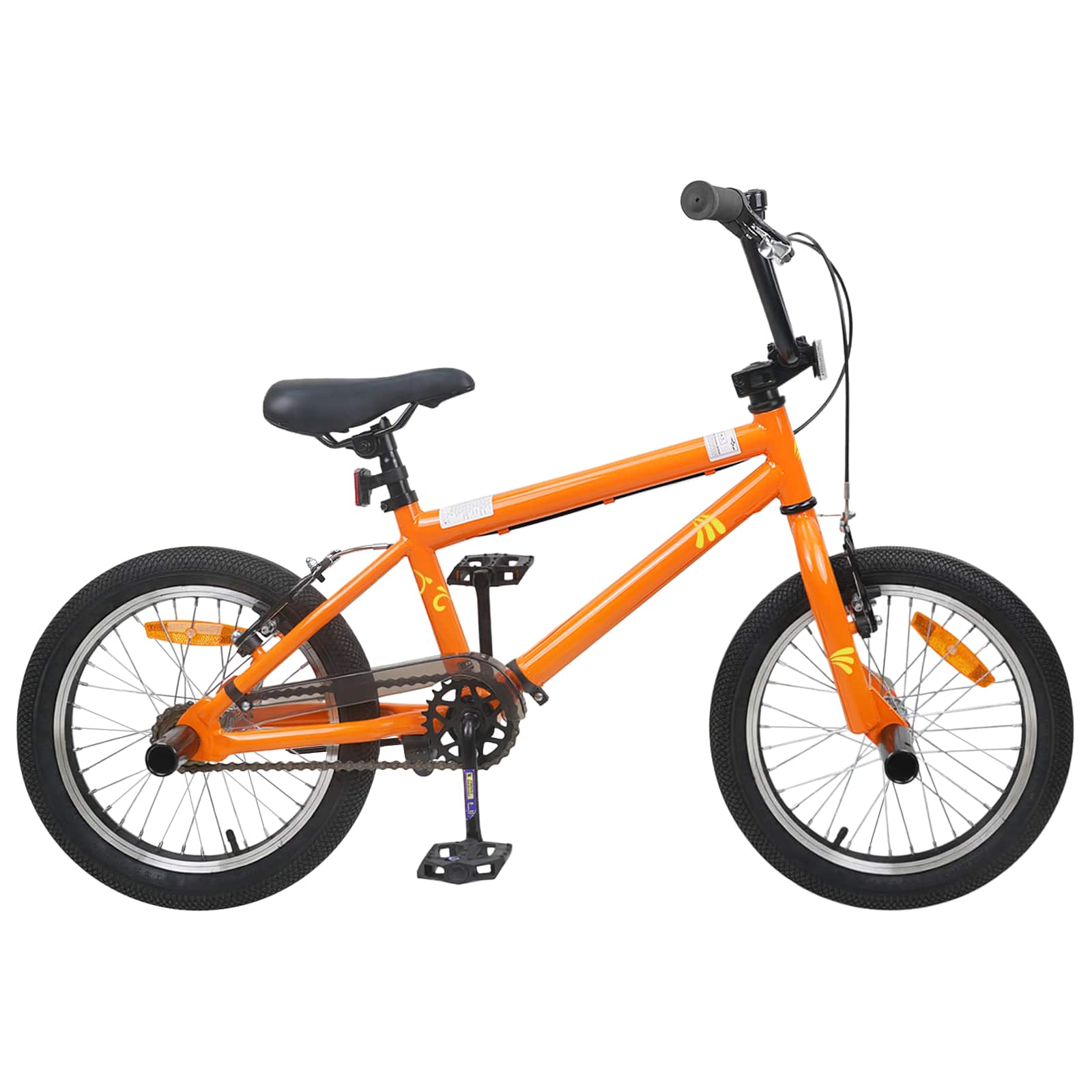 vidaXL BMX Pyörä 20 Tuumaa yli 9-vuotiaille Oranssi