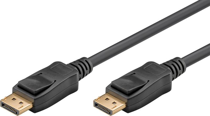 Pro DisplayPort 2.1 - Näyttökaapeli - 3m - Musta