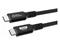 Microconnect USB4CC015-240W USB cable USB4 Gen 3x2 0.15 m USB C Black – kuva 4