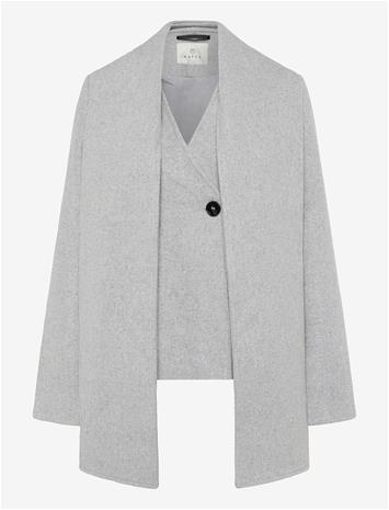 Kaffe Kascarlett Jacket - Grey - 44