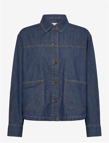 FREE/QUENT Fqlisea-Jacket - MEDIUM BLUE DENIM - S