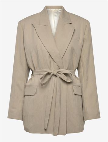RODEBJER Rodebjer Stand Tencel - Beige - L