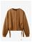 MANGO Lyocell Jacket With Elastics - BROWN - XS – kuva 2