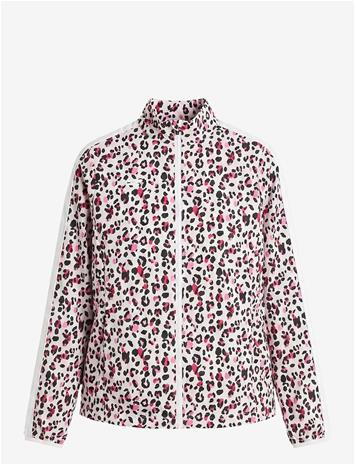 RÖHNISCH Packable Ultralight Jacket - LEO PINK/BEET - S