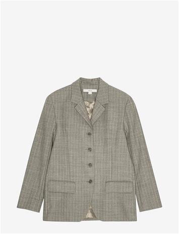 REMAIN Birger Christensen Boxy Oversized Blazer - Grey - 40