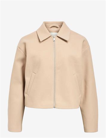 OBJECT Objpolly L/S Short Jacket Noos - HUMUS - 44