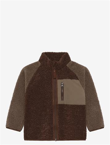 EN FANT Jacket Teddy - CHESTNUT - 98