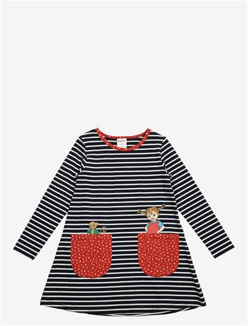 PIPPI LONGSTOCKING Kompisar Klänning - BLUE - 110