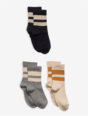 MP DENMARK Anker Socks - 3-Pack - NAVY - 33/36