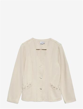 VERO MODA Vmleva Ls String Ecru Dnm Jacket - ECRU - M – kuva 2/2