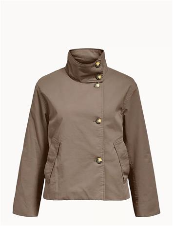 Object Objgro Re Short Jacket Noos - Beige - 44