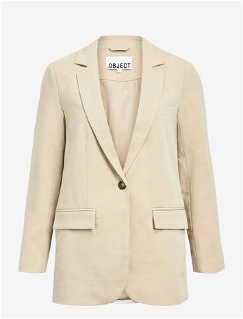 OBJECT Objivy Sigrid Lo Blazer Div - TANNIN - 36