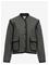 OBJECT Objisla Short Re Jacket 142 - MEDIUM GREY MELANGE - 34 – kuva 2
