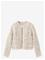 MANGO Knitted Jacket With Openwork Details - LT PASTEL BROWN - M – kuva 2