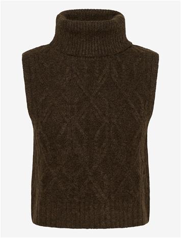 CREAM Crelsie Knit Slipover - JAVA - XL/XXL – kuva 2/2