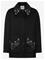 Sandro Wool Coat Embellished With Eyelets - Black - 40 – kuva 4