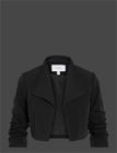 VILA Viher Bin Cropped Blazer - Noos - BLACK - 40