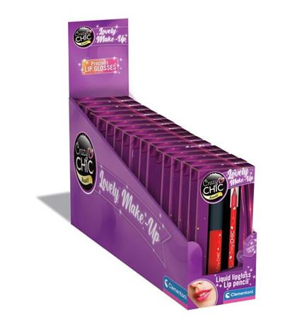 Clementoni Crazy Chic Lipgloss and Lipliner Cherry Red – kuva 2/2
