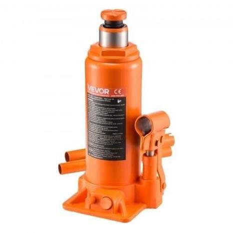 Hydraulinen pullotunkki 10 t, 235â€“470 mm, oranssi