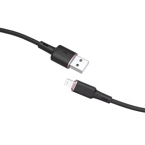 Acefast Cable USB to Lightining C2-02 MFi 2.4A 1.2m (black) – kuva 4/6