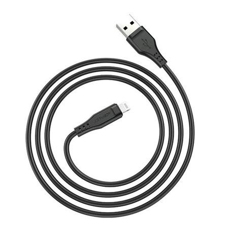 Acefast Cable USB to Lightining C2-02 MFi 2.4A 1.2m (black) – kuva 5/6