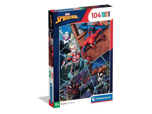 Clementoni Spider-Man Super Colour Puzzle (104) – kuva 4/6