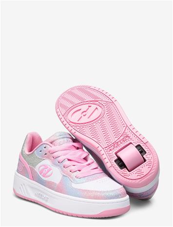 HEELYS Rezerve Low - LT PINK/WHITE/RAINBOW - 33