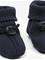 SMALLSTUFF Booties, Merino Wool, Navy - NAVY - 92/98 – kuva 2