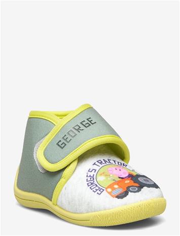 PEPPA PIG Peppa House Shoe - LIGHT GREY/MUSTARD - 32