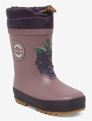 MIKK-LINE Wellies Winter - 3D - BLACKBERRY - 21