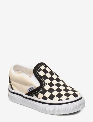 VANS Classic Slip-On - CHECKERBOARD BLACK/WHITE - 19