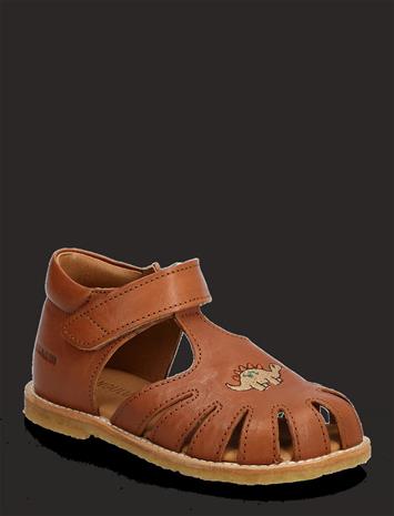ANGULUS Sandals - Flat - Closed Toe - Brown - 25
