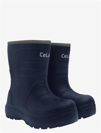 CELAVI Thermal Wellies - Embossed - NAVY - 29