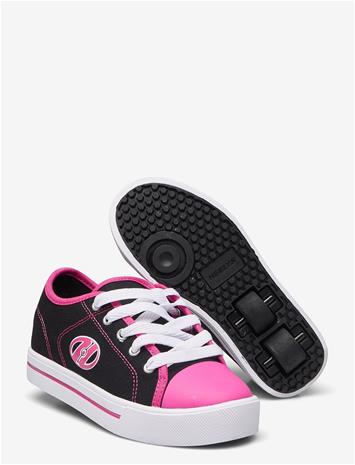 HEELYS Classic X2 - BLACK/WHITE/HOT PINK - 32