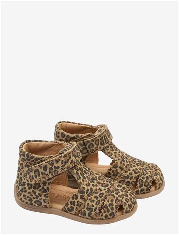 POM POM Pmpi Starter Scallop Sandal - LEOPARD - 21