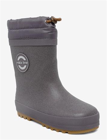 MIKK-LINE Winter Wellies - Glitter - SHARK - 21