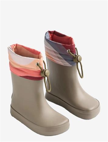 WHEAT Barefoot Rubber Boot Zerro - GREY STONE - 30