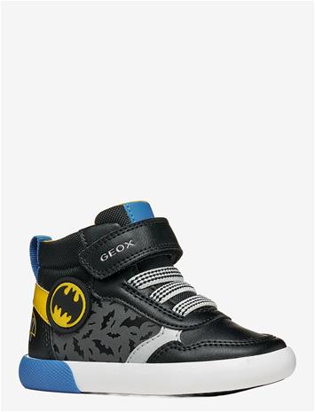 GEOX B Gisli Boy A - BLACK/YELLOW - 21