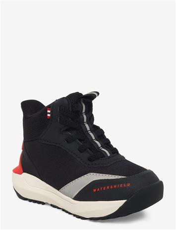 Viking QuickGo Mid Vedenpitävät Lenkkarit, Black/Red, 27