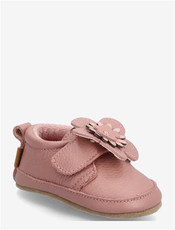 MELTON Daisy Leather Slippers - ASH ROSE - 24/25